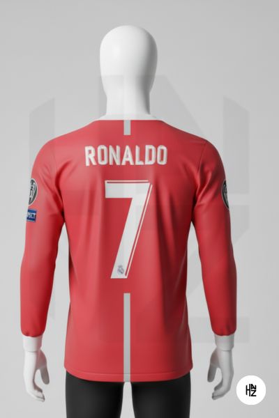 MAN UNITED 2007/08 RONALDO 7 SHIRT RED