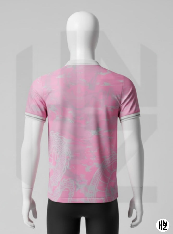 Real Madrid Pink Dragon Jersey