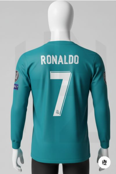 REAL MADRID 2017 RONALDO 7 SHIRT BLUE